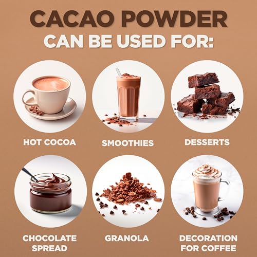 Naturalebio CACAO1KG Organic Cacao Powder 35Oz thumb #6