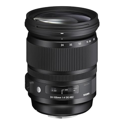 シグマ(Sigma) レンズ 24-105mm F4 DG OS HSM Canon キヤノン EFマウント ズーム 標準 フルサイズ 一眼レフ用 Art