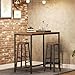 HOOBRO Bar Stools, Barstools Set of 2,Counter Height Barstools, 24.8