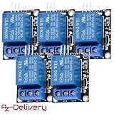 ✔️ ¡Obtenga cinco Reles 5V KY-019 Modulo High-Level-Trigger canal para Arduino a un precio especial de descuento por cantidad!