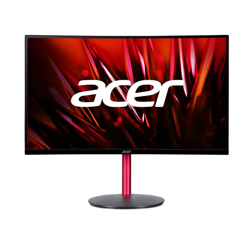 Acer - ☆お洒落☆美品☆バーガンディレッド☆B5小型軽量 SSD240G Office他 Acer Nitro XZ272U V 27-inch WQHD Curved (VA) Gaming Monitor
