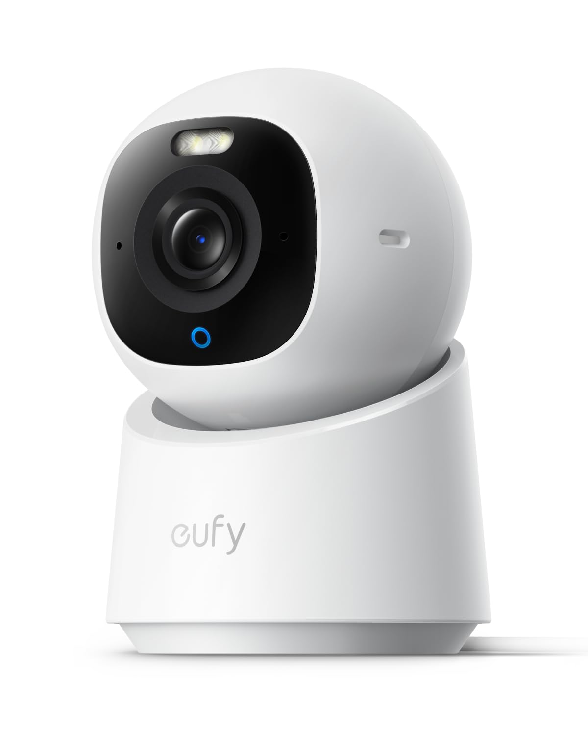 Eufy Security Indoor Cam E30, Telecamera Wifi Interno 4K Uhd, Rotazione Pan-Tilt A 360°, Visione Notturna A Colori, Rilevamento Ai, Tracciamento Automatico Di Persone/Animali (1)-image