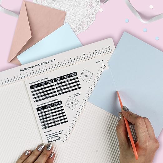 Image of Dress My Craft Multi-Purpose Scoring Board (12 Inch x 12 Inch)