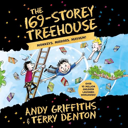 The 169-Storey Treehouse Audiolibro Por Andy Griffiths, Terry Denton arte de portada