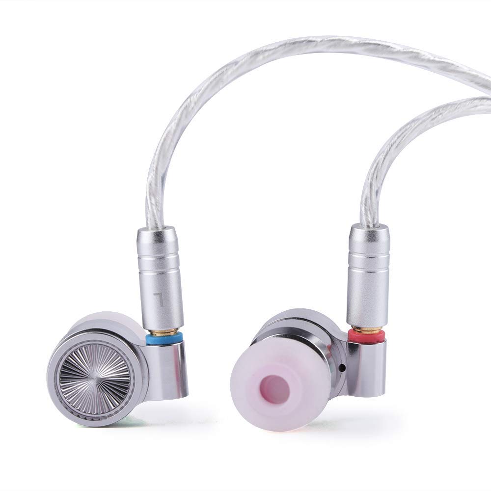 Linsoul TIN HiFi T4 10mm Carbon Nanotube Dynamic Driver in-Ear Monitor Earphones, Ultra-Sleek Metal 