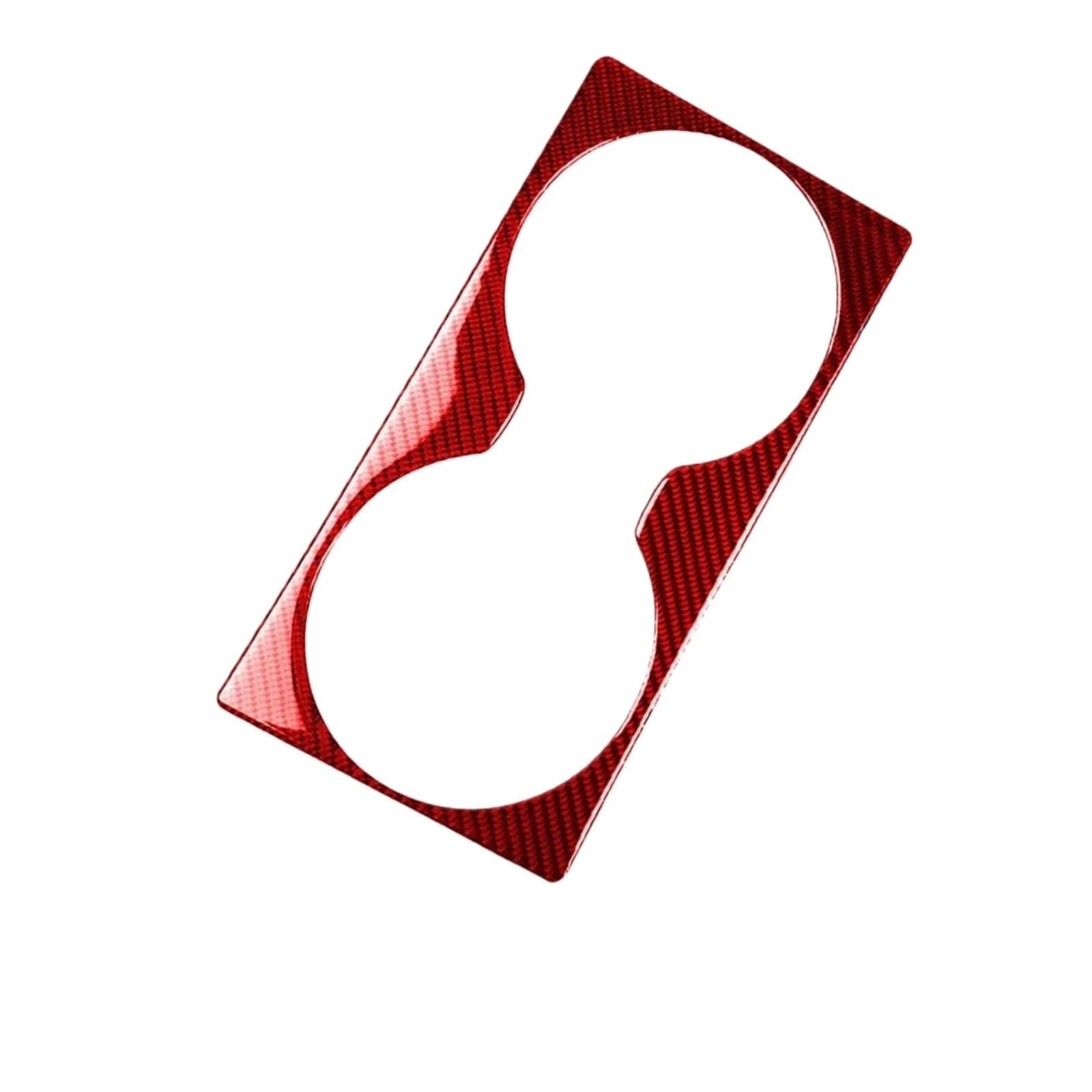 Car Interior Sticker Rear Loudspeaker Frame Cover Decoration Trim Sticker for Nissan for GTR for R35 2008-2020 Car Interior Accessories(Red)