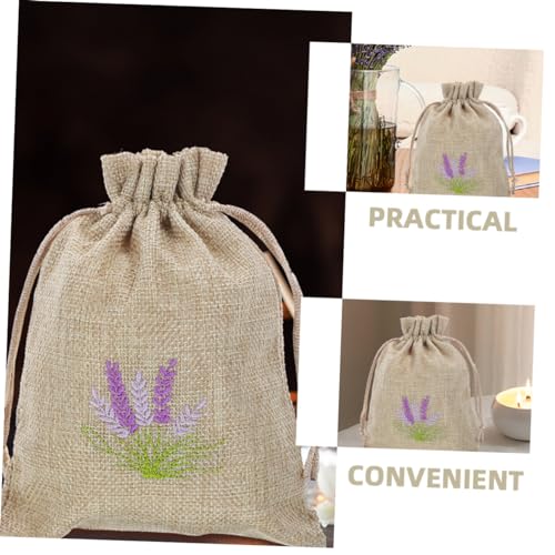 DECHOUS 5 bolsas vacías de saquito aromático para lavanda miniatura 5