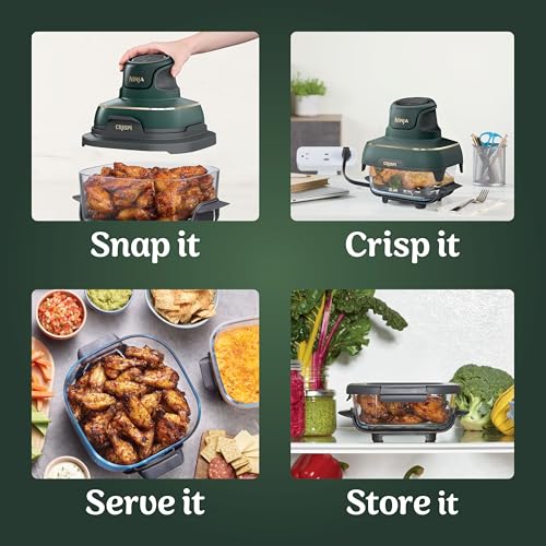 Ninja Crispi 5-in-1 Glass Air Fryer (Modular 4-qt) — view 8