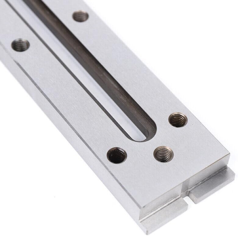 Low-speed EDM Wire Cut Fixture Tool, S136 Steel Jig, M8 Thread--High Precision, Sturdy Structure, Easy Clean, for Jewelry Making, Industrial, Aerospace, Automotive, No Assembly Need, 8.66*1.97*0.59in