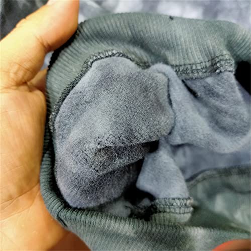 Men's tie-dye Hooded Sweatshirt Pullover Hoodie Long Sleeve Shirts Casual Tie Dye Print Top with Pockets Plus Size4