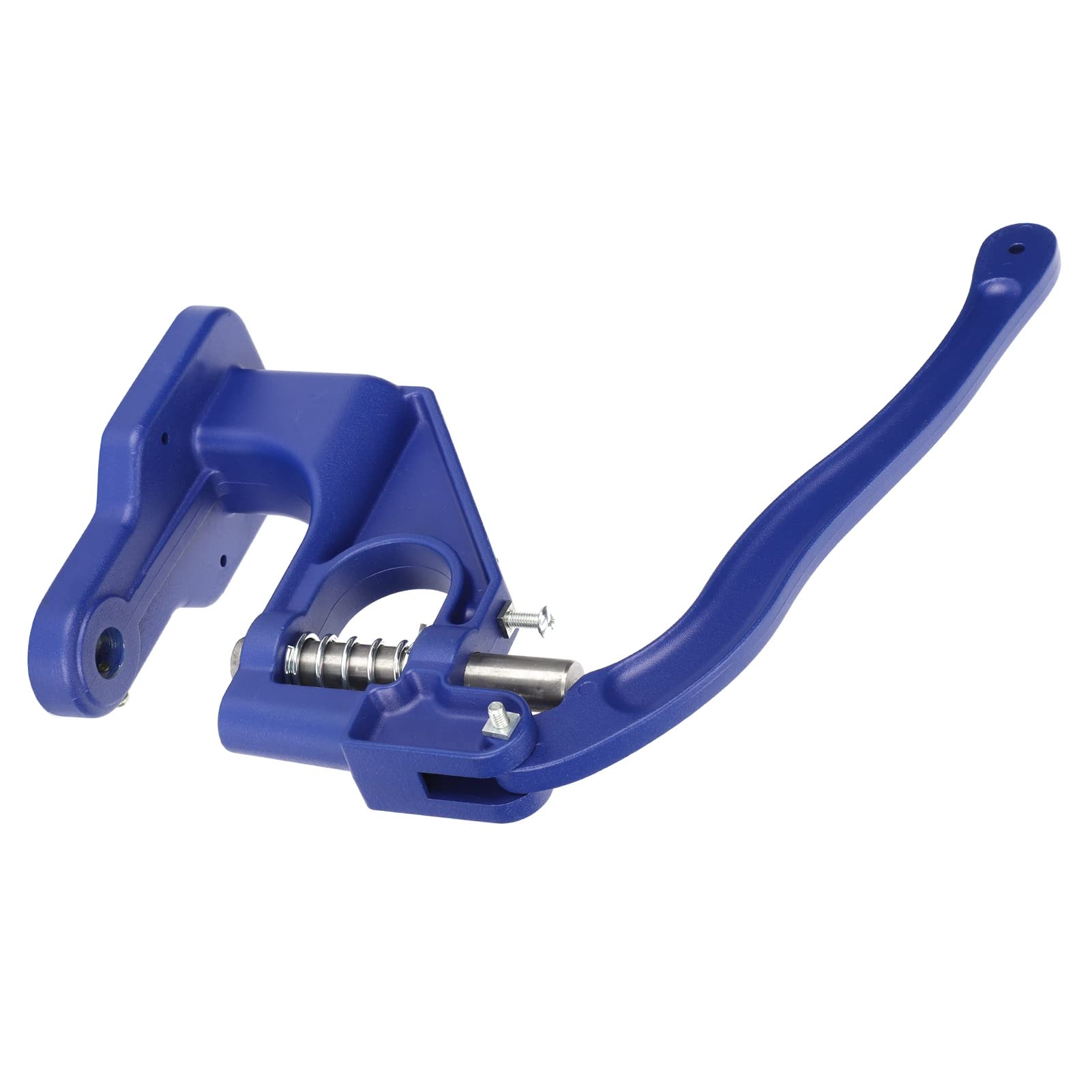 Keenso Máquina de Prensa Manual de Alta Resistencia para una Fácil Instalación de Cierres a Presión y Botones de Remache, Herramienta de Aluminio Liviana para Manualidades y Proyectos, Color Azul