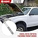 IAQWE Hood Lift Support for Toyota Tacoma 2005-2015, 21-27010-v2 Front Bonnet Gas Struts Engine Cover Assist Kit with Brackets Replacement Parts (2 Pcs)