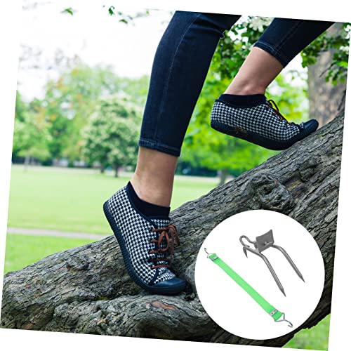 Milisten 1 Pair Tree Climbing Shoes Climbing Accessories Climbing Spikes Tree Climbing Stairs Pole Climbing Equipment Tree Climbing Tool Spikes Shoes