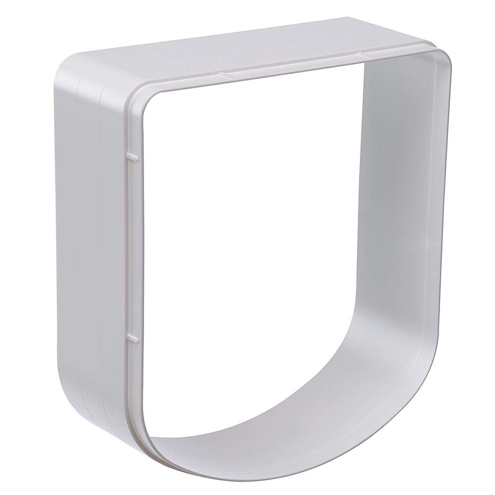 FerplastExtension for door for cats and small dogs Swing door SWING 3 and 5 EXTENSION 16.3 x 5 x h 18.4 cm - Depth: 5 cm, White