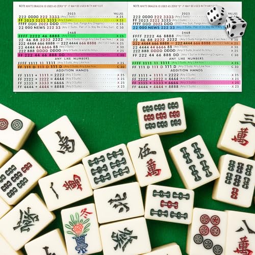 480 Piezas Marcadores Transparentes para Mahjong miniatura 4