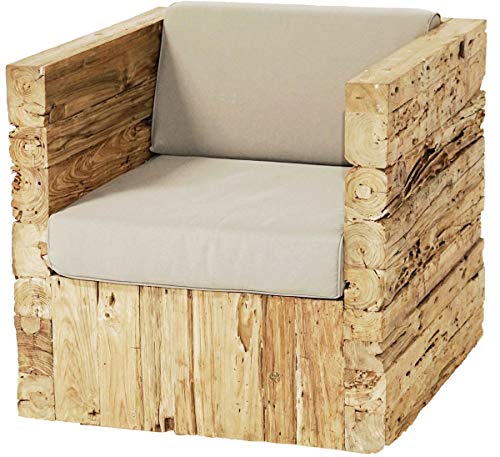 Preisvergleich Produktbild Ploß GmbH Tropea Loungesessel Teak Braun