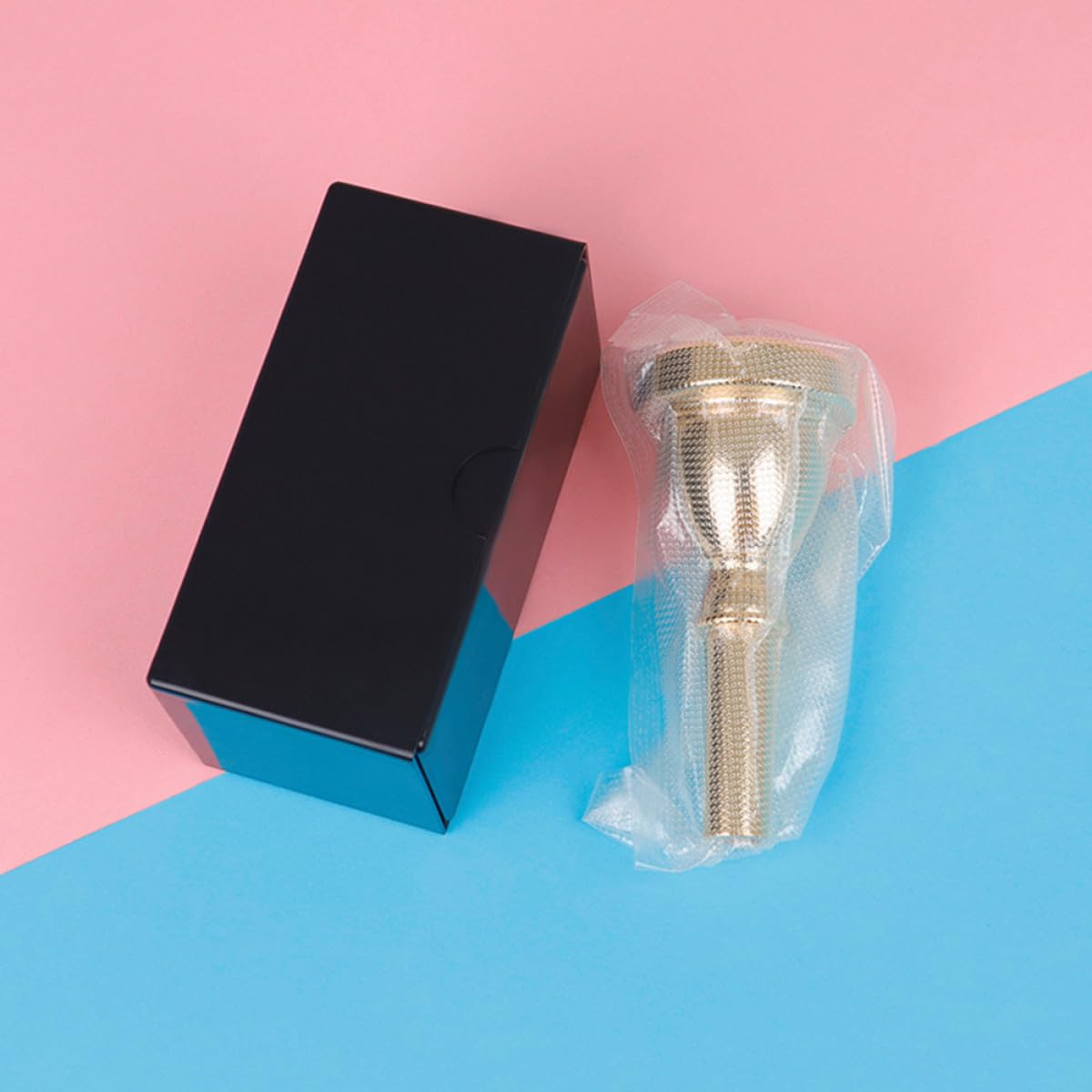 Ciieeo Bocchino per Tuba in Ottone 14 Mm, Accessorio Musicale Sostitutivo per Principianti e Professionisti, Compatibile Strumenti a Fiato, Resistenza alla Corrosione e Proiezione Sonora