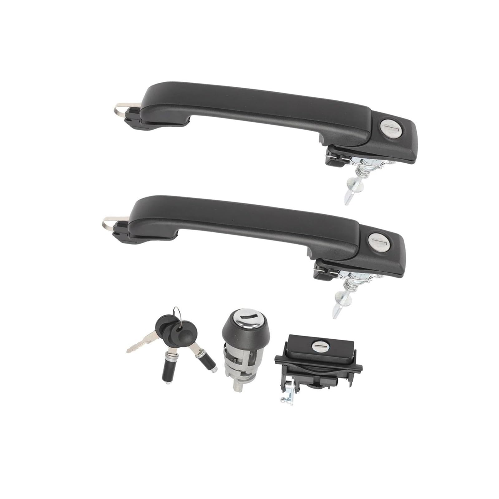 MTVTFECEWG for VW for Golf Mk3 1991-1997 Door Handle Lock Key Ignition Lock Tailgate Lock Switch Tank 1H0898081 1H0898081S 1H0905855A