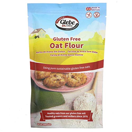 Glebe Farm Oat Flour Wheat/Gluten Free 300g (Pack of 6)
