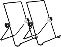 Vista 1 de MOACC Soporte para tableta, portátil plegable para tabletas multiángulo, antideslizante, ajustable, soporte de metal apto para tablet PC de 9 a 12.9