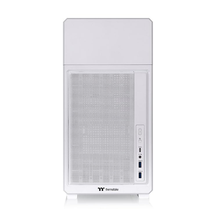 Image of Thermaltake TR300; Mid Tower; 1x120mm PWM Fan Included; ATX /mATX /mITX Support; 360mm Radiator Support; 410mm GPU Clearance; 260mm PSU Clearance; 165mm Air Cooler Clearance; Snow; CA-11M-00M6WN-00