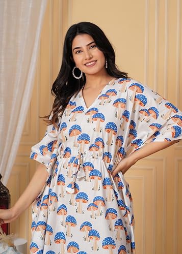 Caftan imprimé d'été en coton d'une légèreté incomparable - 6