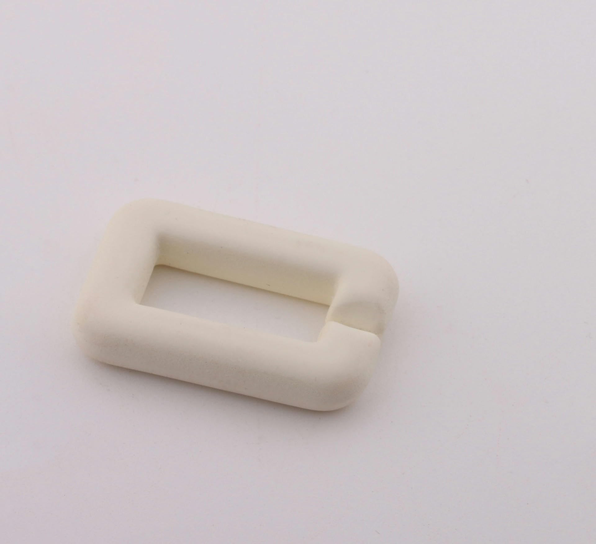 20 x 30 mm, 100 sztuk, różowe/żółte, masywne ogniwa akrylowe, akrylowe pierścienie łączące łańcuch, szybkozłączki do biżuterii