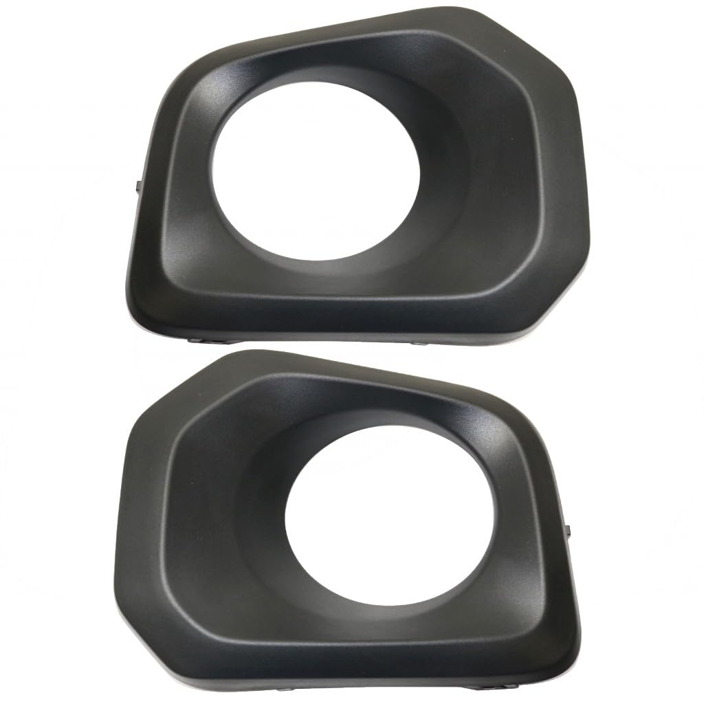 For Toyota Tacoma 2016-2023 Fog Light Bezel Driver and Passenger Side | Pair SR5/TRD/Off-Road/TRD Sport/TRD Pro Model Replacement For TO1038195, TO1039195 | 52128-04020, 52127-04020