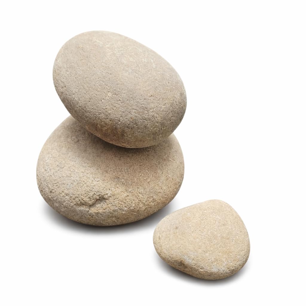 RM Brown Stone - Pcs | Pack of 700g-1kg (2-4 inch) Decorative for Home,Office, Fountain, Vase Fillers,Table Scatter, Wedding, Beads for Aquarium | Gravels Stone Landscaping Gardening Space Filler-image-10