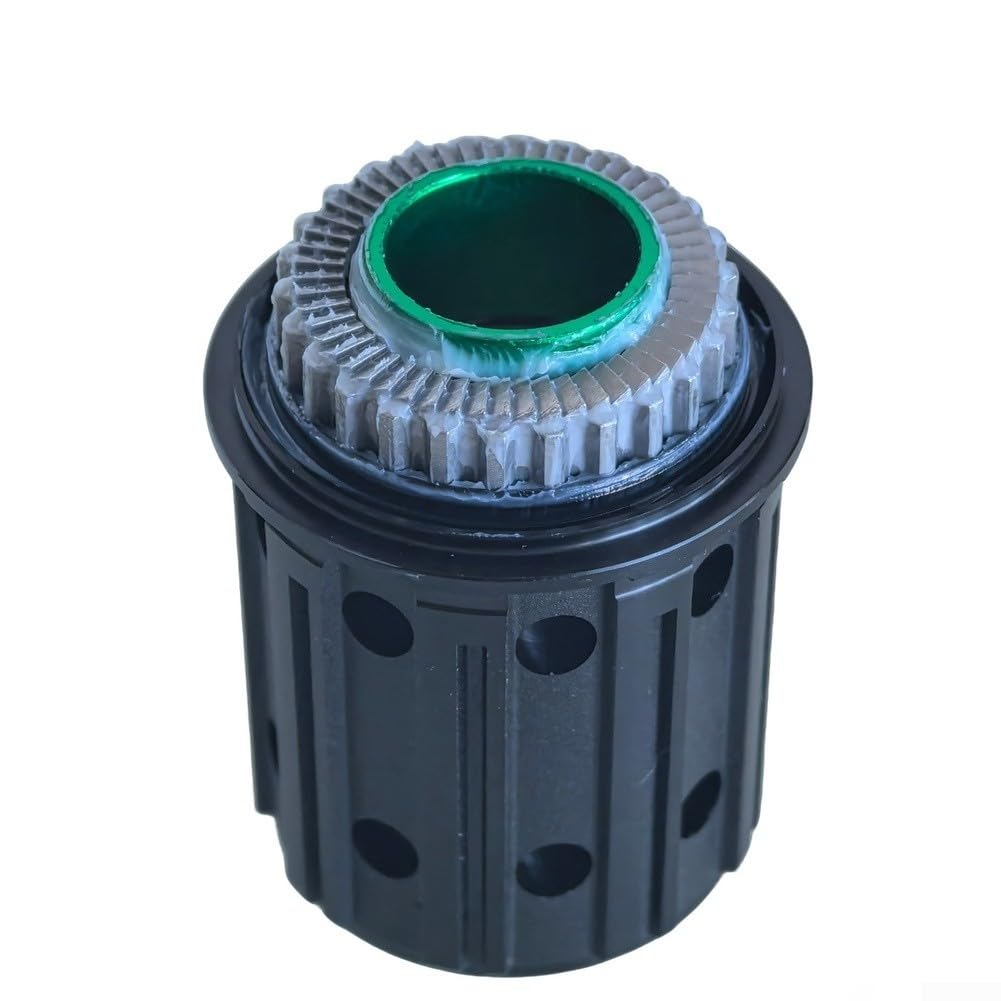 Honseadek Hub freno a disco con blocco centrale 24H 54T sistema a cricchetto, lega AL7075 per raggi dritti, mozzo posteriore 12 x 142 mm per bici da strada compatibile con dt (260TR-Ms)
