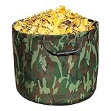 Leaf Bag Garden Lawn Yard Waste Grass Clippings Dumpster Debris Container Bucket Basket Tarp...