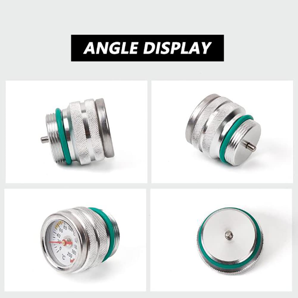 Indicatore Temperatura Olio Moto MoreChioce M30x1.5 - Termometro 0-200°C Per Kawasaki 650 1987-1998 - Foto 2