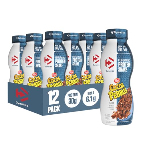 Dymatize Performance Protein Shake, Cocoa Pebbles, 11.5oz, 12 bottles