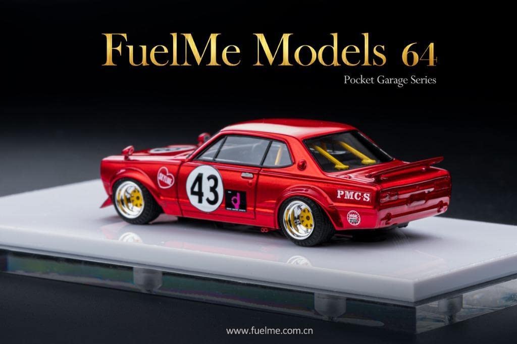 FUELME 1/64 日産 ハコスカ LBWK チャラスカ メタリックブルー 1⁄64