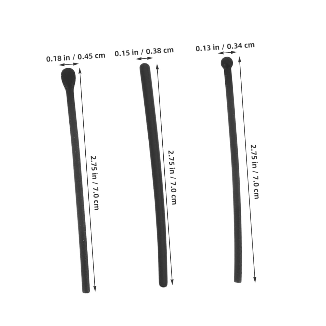 Mikikit Glasses Replacement Temples 15 Pairs Soft Silicone Slides Eyeglass Holder for Glasses