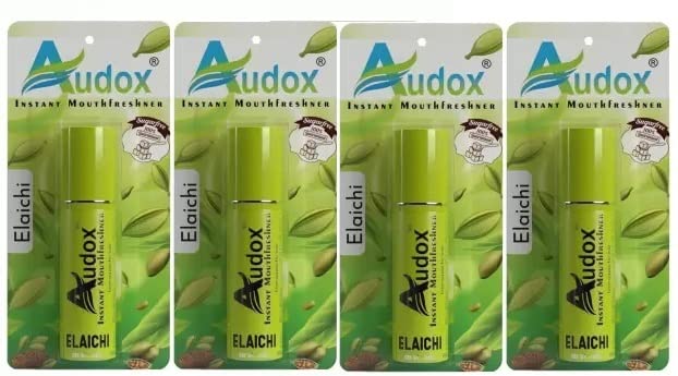 AudoxInstant Mouth Freshener Spray 4 Pice Combo 15 ML+15ML+15ML+15ML(Elaichi)
