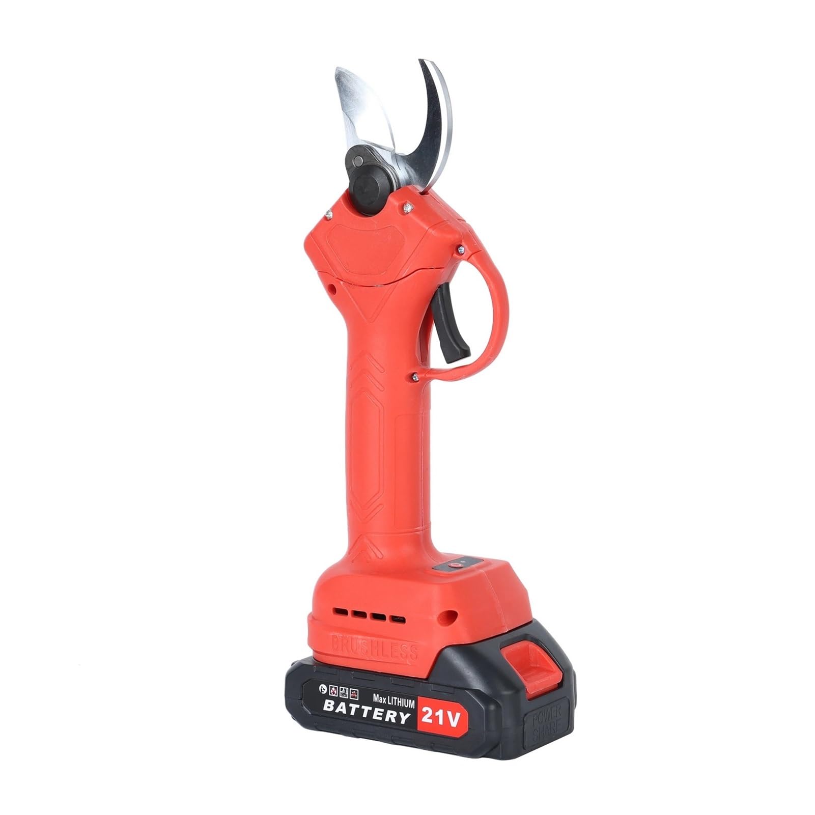2 x 21V Electric Pruning Shears, Professional Cordless Pruner with Sharp Blade, Branch Scissors, Tree