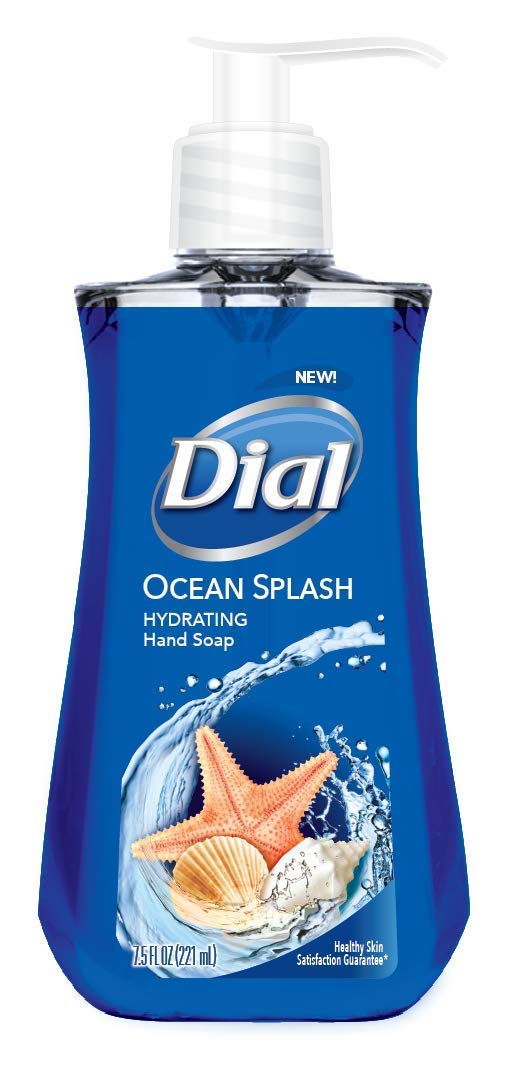 Dâ€‹iâ€‹aâ€‹l Liquid Hand Soâ€‹ap, Oceâ€‹an-Splâ€‹ash, 7.5 Oz