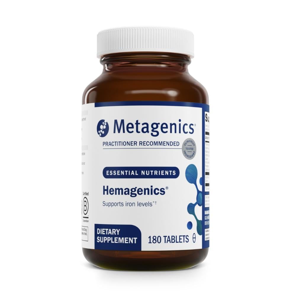 Metagenics Hemagenics Iron Supplement with B12, B6 & Folate, 60 Tablets — Amazon image 9