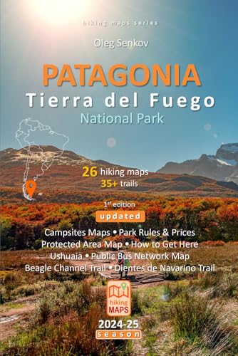 Patagonia, Tierra Del Fuego National Park, Hiking Maps: 3