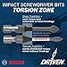 BOSCH Driven Impact Drill/Drive 20-Piece Set with Custom Case - DDMSD20