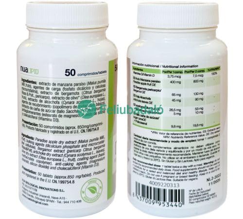 Nualipid Laboratorios Nua 50 Caps