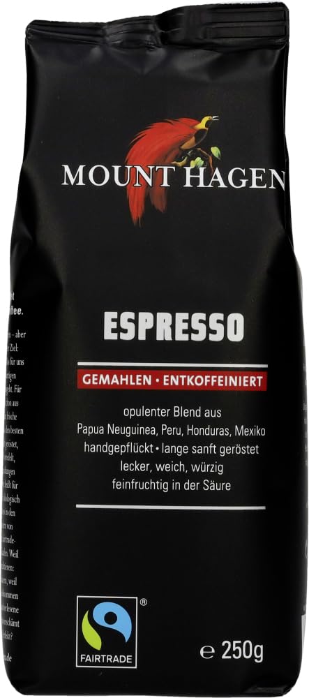 Espresso, gemahlen, entkoffeiniert 1 x 250 g