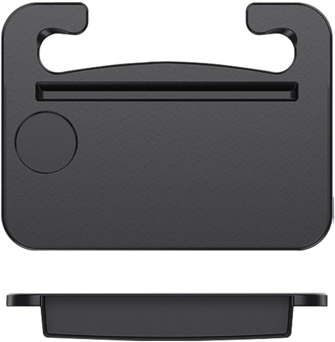For VW Polo Atlas Jetta Bora Eos Sharan Variant Beetle Scirocco UP Car Travel Table With Drink Cup Groove,For Laptop, Tablet,Pad Or Notebook Food Eating.,D-With slot