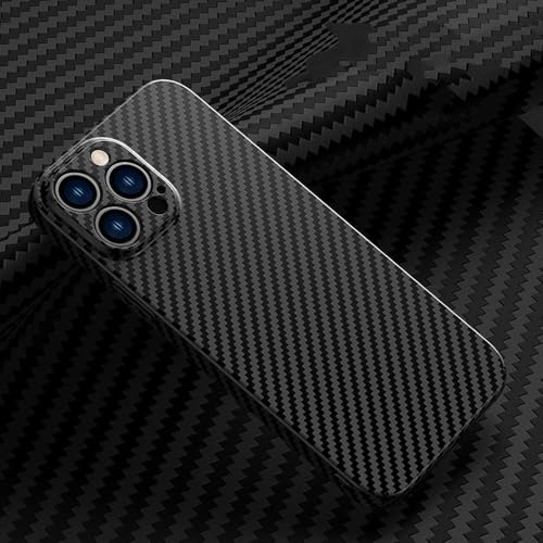 Coque de protection arrière en carbone pour iPhone 13 Pro au quotidien