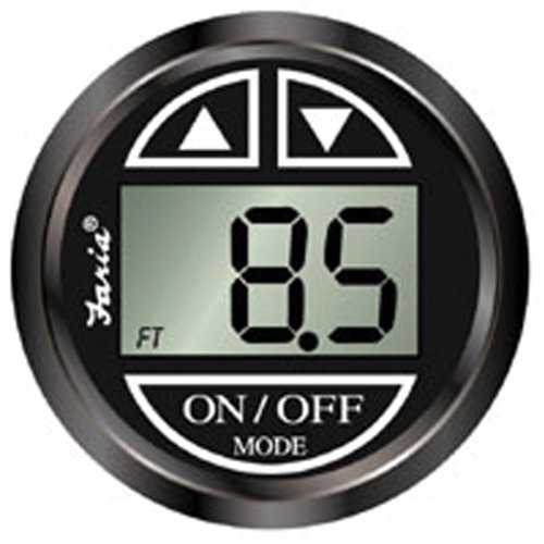 Faria 12851 Depth Sounder with in-Hull Mounted Transducer - Euro