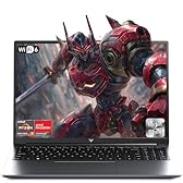 ACEMAGIC 2026 Ordinateur Portable Gaming Ryzen 7 H255(Jusqu'à 4,9 Hz),DDR5 16 Go Ram 512 Go SSD Étendre à 4 to,Boîtier métallique,Clavier rétroéclairé,WiFi 6,BT5.2,Type C,Laptop Gaming 16 Pouces