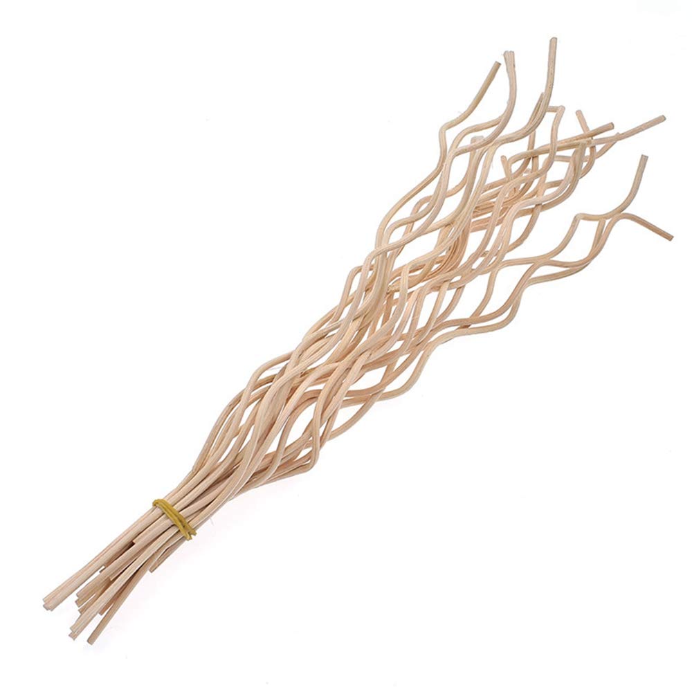 Bâtons De Rotin Naturels Pour Diffuseur D'huiles Essentielles - Lot De 60 Bâtons (10 Paquets) - Longueur 23 Cm