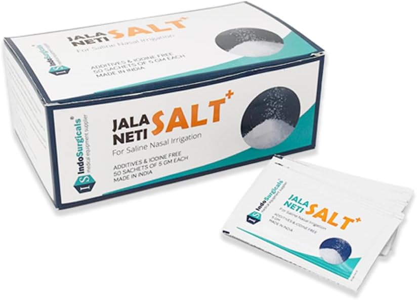 IS IndoSurgicals Jala Neti 塩 副鼻腔用(50袋入り1箱)