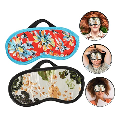 Beaupretty 8 Peças óculos light levinho máscara de olhos viseira noturna cego máscara de dormir lava